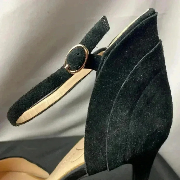 JESSICA SIMPSON CARLETTE WO SIZE 10 BBLACK SUEDE LEATHER UPPER 4.5” HEEL… - Picture 4 of 13